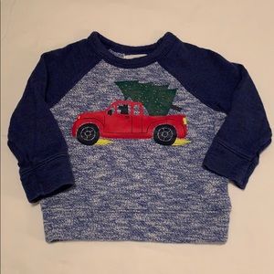12-18m Christmas Tree in Truck Long Sleeve